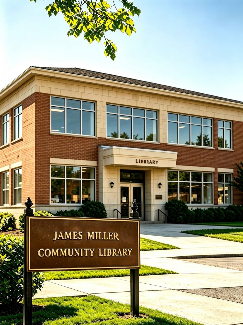 Library Plaque