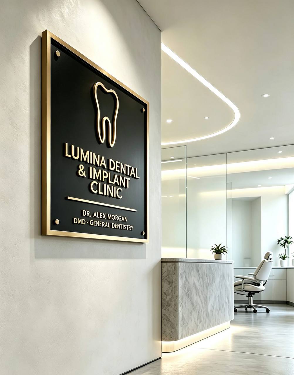 Premium Indoor Name Plaque