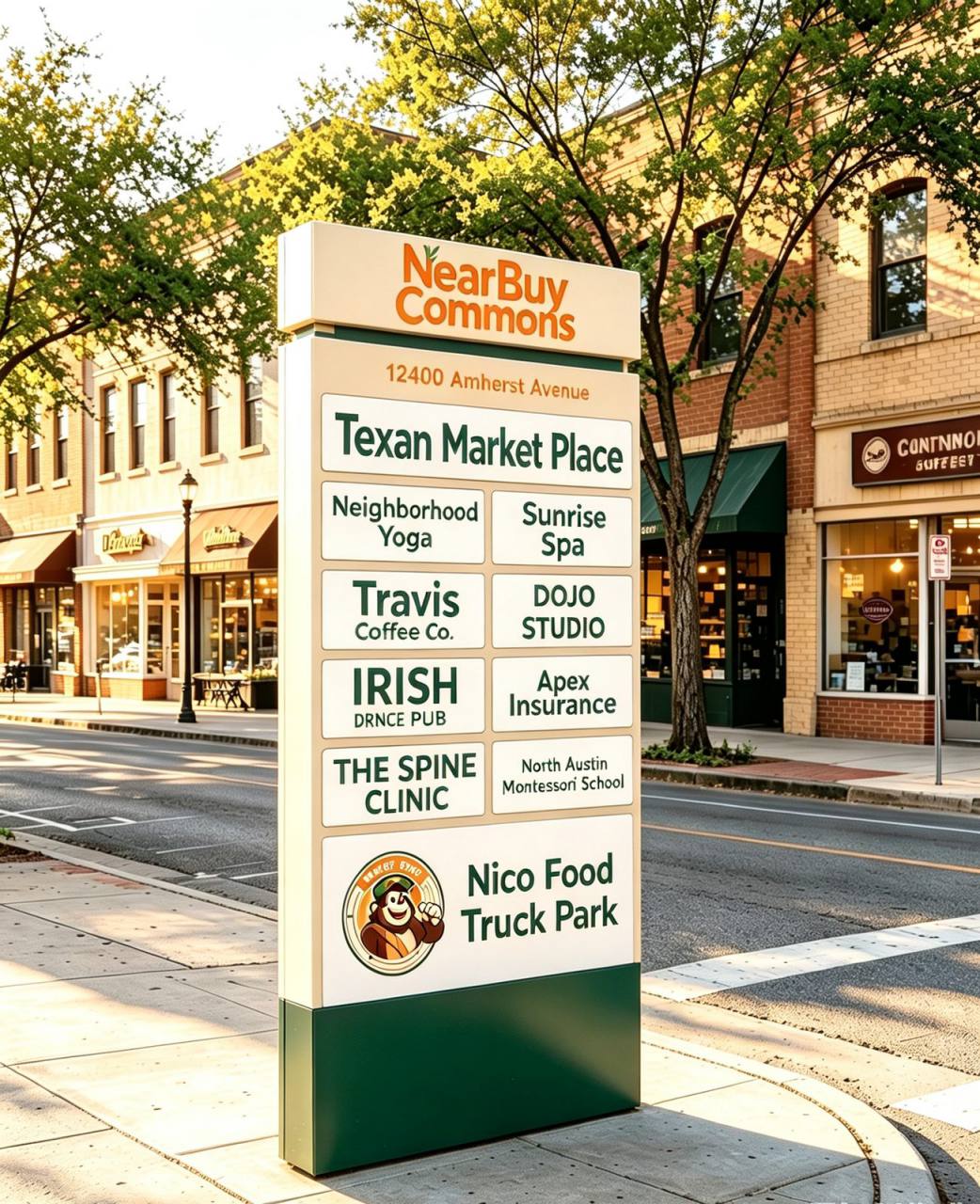 Pylon Sign / Tenant Directory Sign