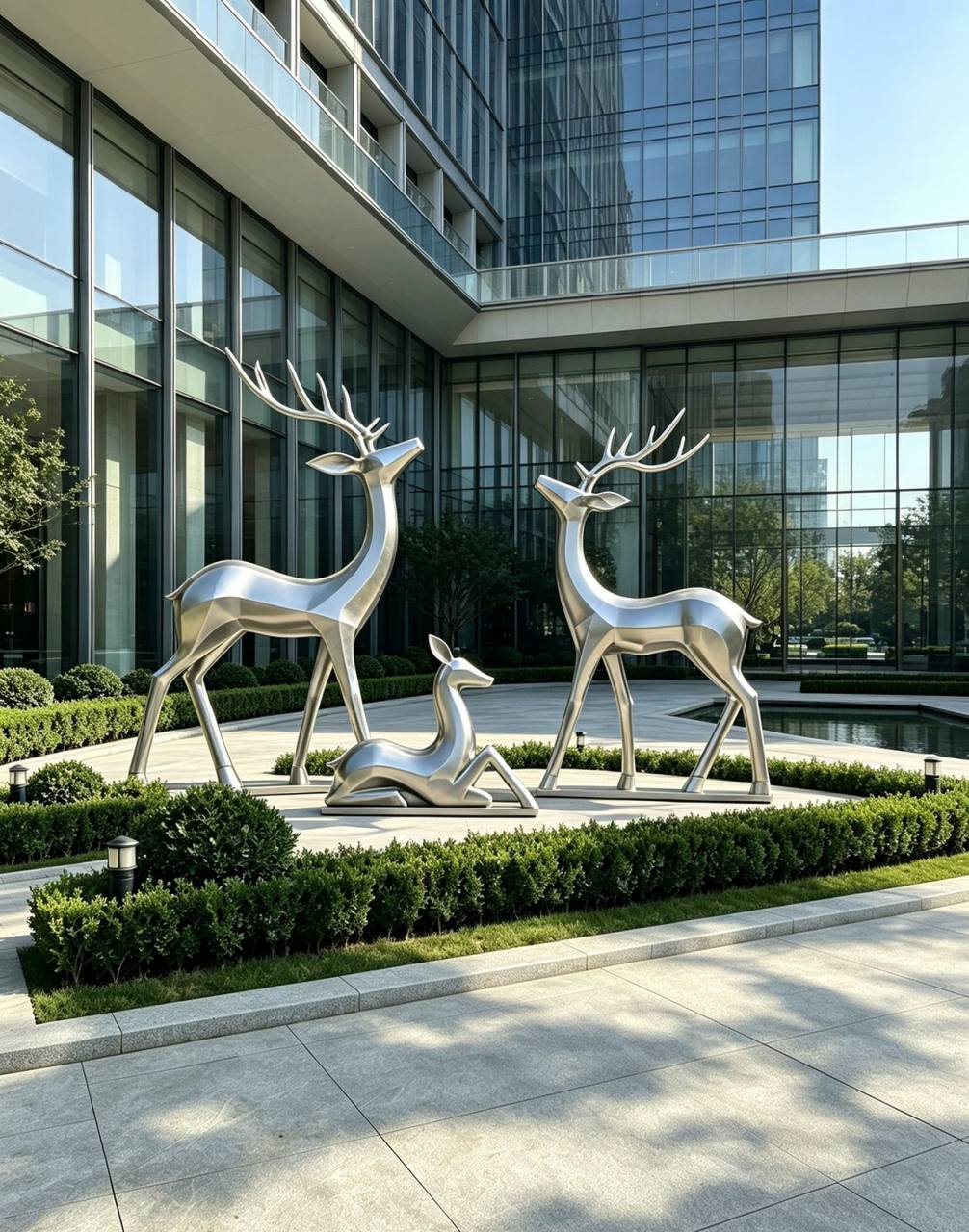 Landscape Stainless Steel Sculpture