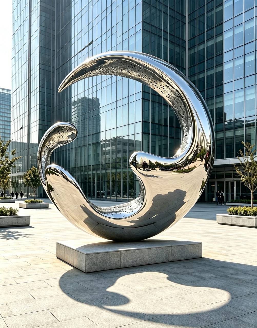 Landscape Stainless Steel Sculpture